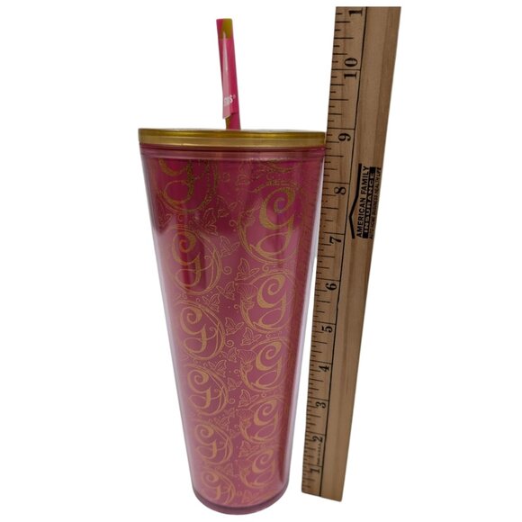 NEW Starbucks Christmas 2024 Red Swirl Venti 24oz Tumbler Cold Cup Holiday - Picture 9 of 9